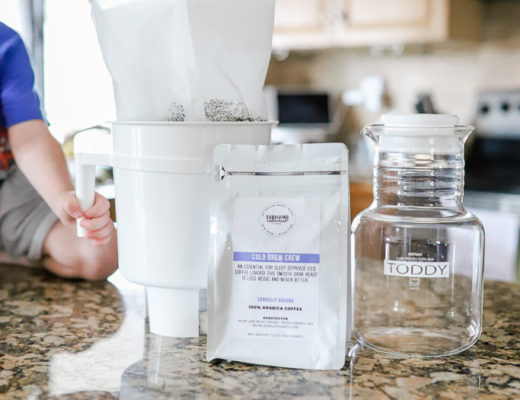 How to Make Cold Brew Coffee at Home using the Toddy System - featuring Tampa's lifestyle and mom blogger, Crazy Life with Littles